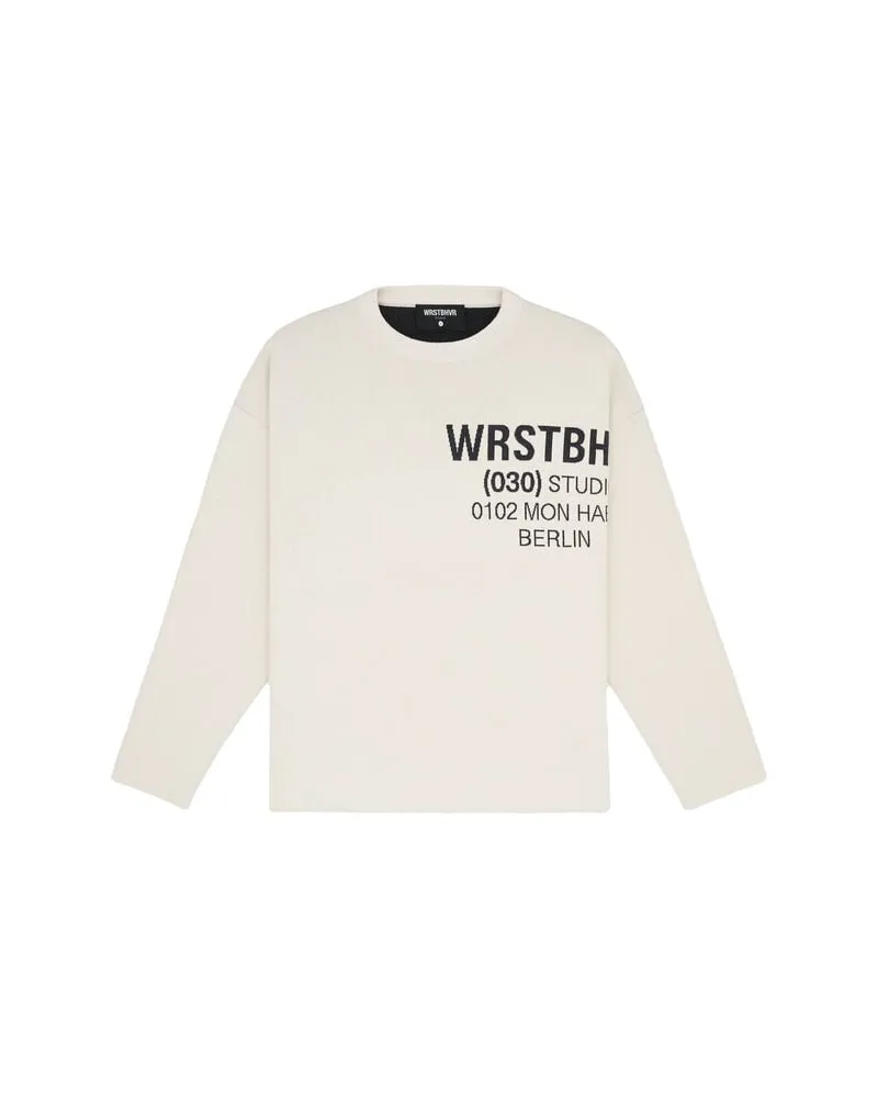 WRSTBHVR Pullover NIEO Offwhite
