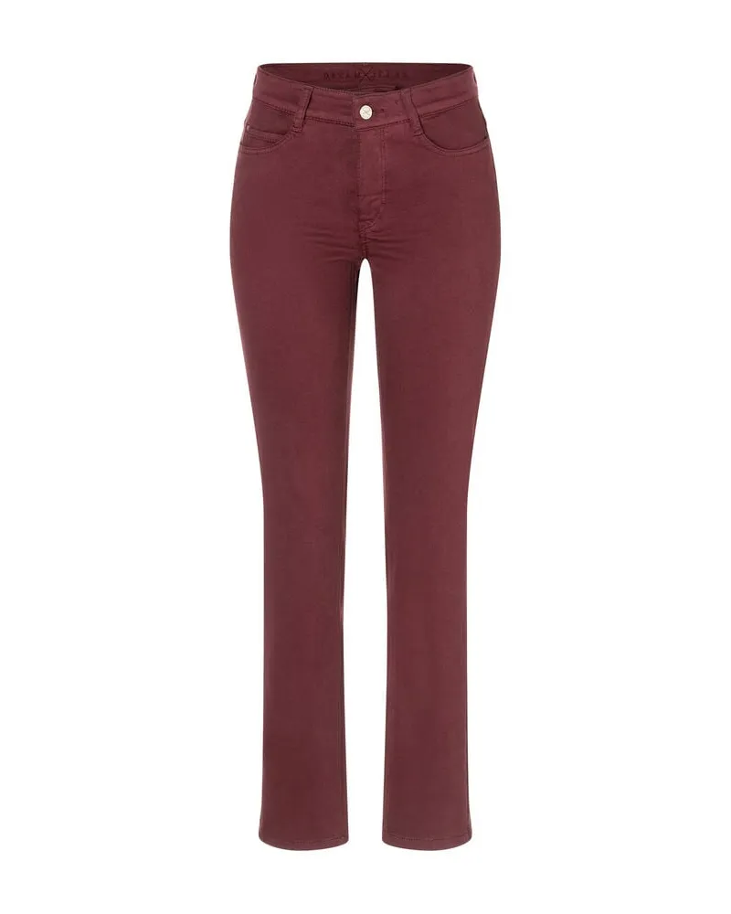 MAC Jeans Damen Jeans "Dream" Straight Fit Bordeaux