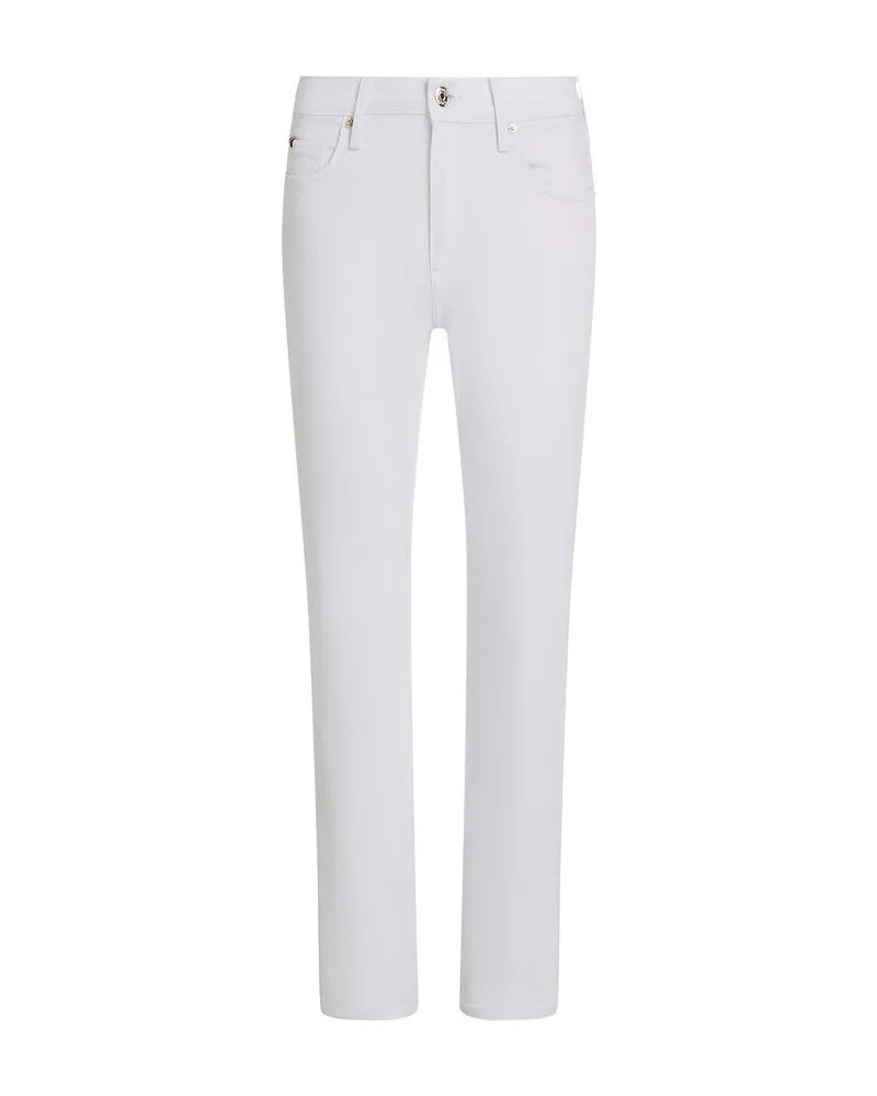 Tommy Hilfiger Damen Jeans CLASSIC Straight Leg Fit Weiss