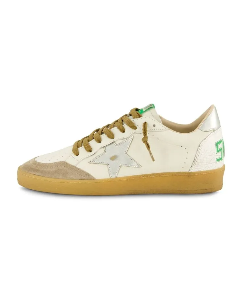 Golden Goose Herren Sneaker BALL Weiss