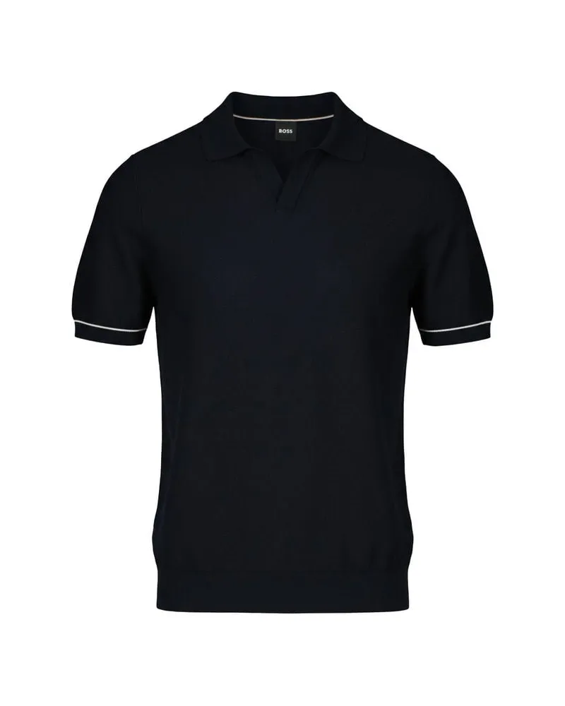 HUGO BOSS Herren Pullover H-NARCISO Marine