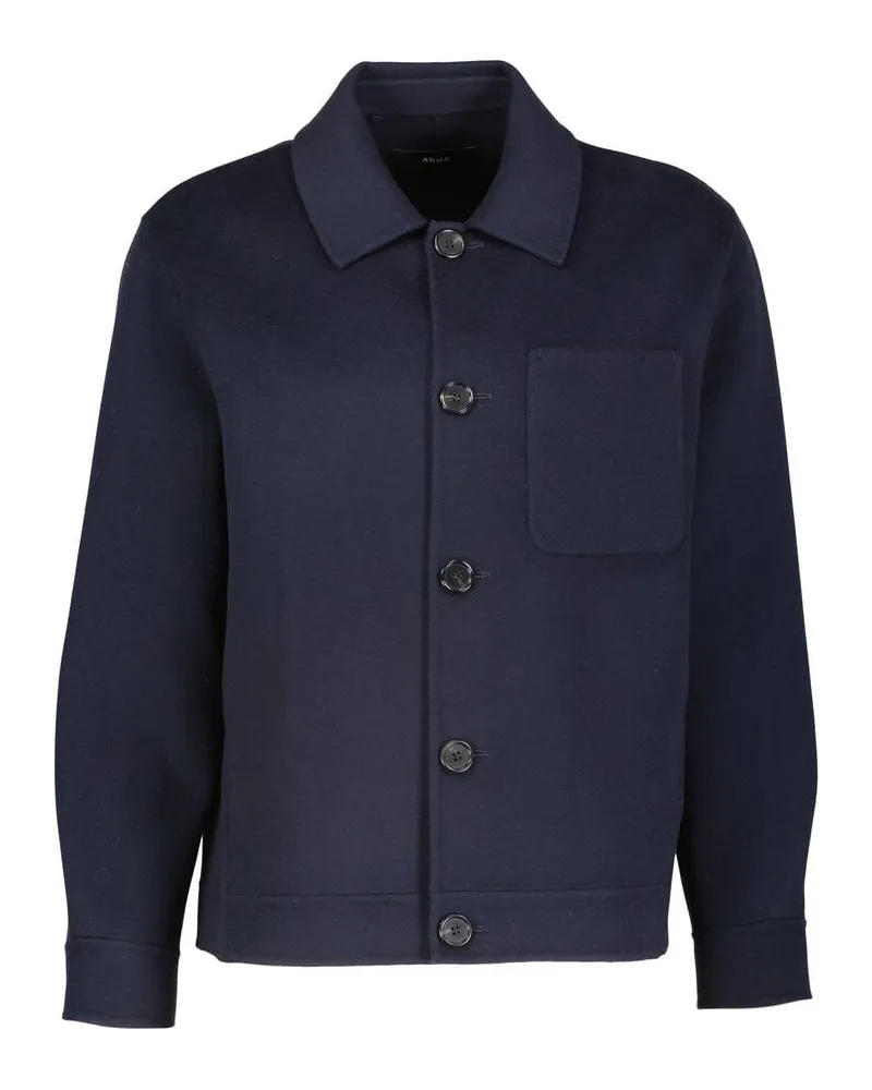 Arma Herren Wolljacke JUR Marine