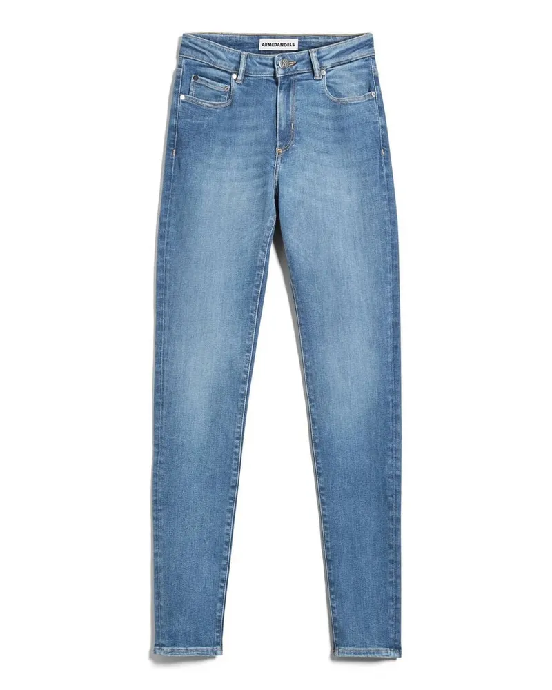 Armedangels Damen Jeans TILLAA X STRETCH Skinny Fit Bleached
