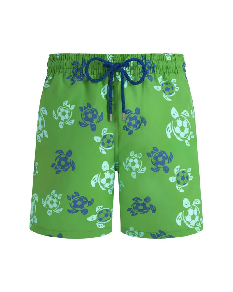 Vilebrequin Herren Badeshorts MOOREA Grün