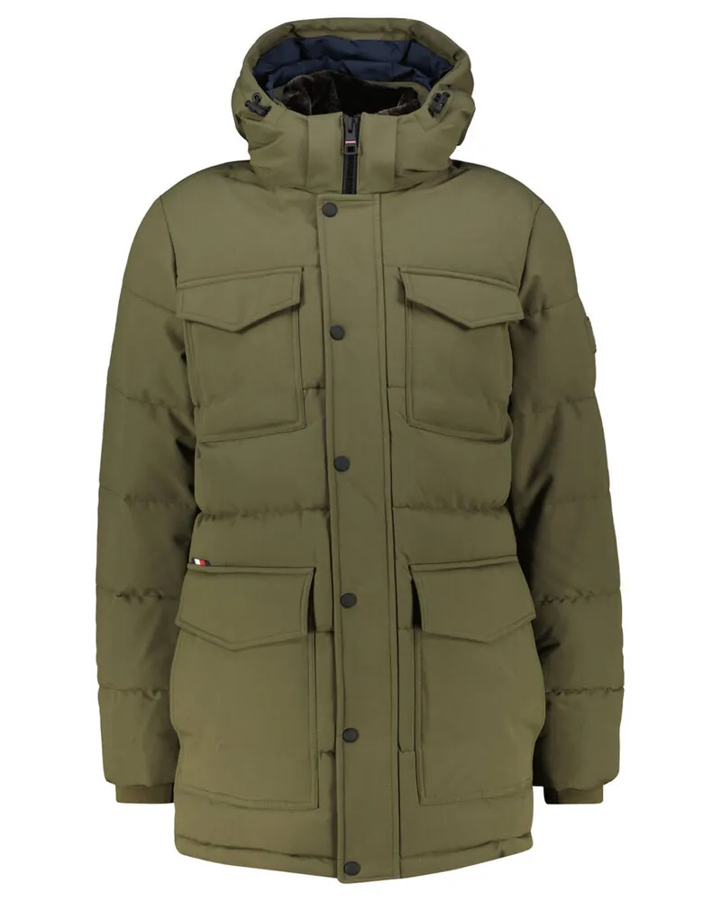 Tommy Hilfiger Herren Jacke UTILITY PARKA Oliv