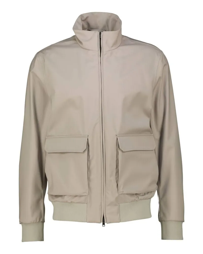 Herno Herren Blouson LAYERS WOOL STORM Offwhite