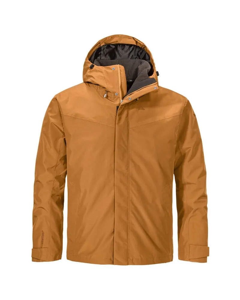 Schöffel Herren Doppeljacke Hiking 3in1 Jacket Style Okere MNS Caramel