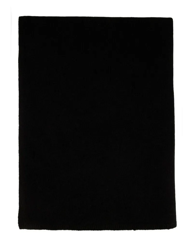 pure Damen Schal aus Kaschmir Schwarz