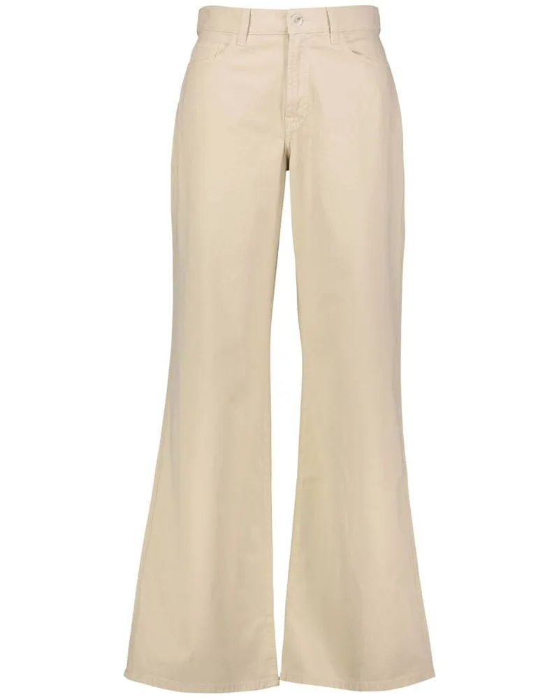 7 for all mankind Damen Hose LOTTA Wide Leg Sand