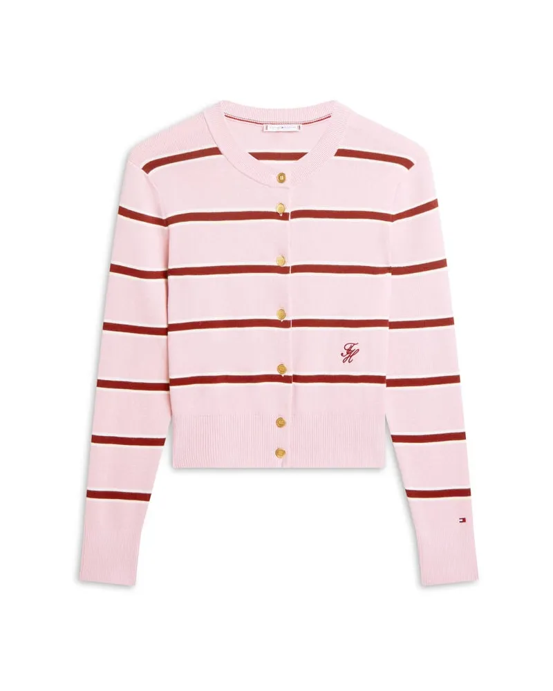 Tommy Hilfiger Damen Strickjacke Rose