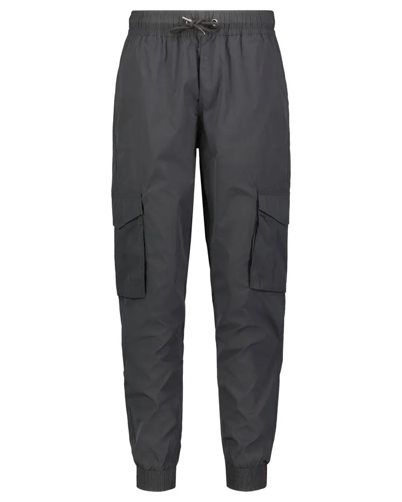 Alpha Industries Herren Cargo-Joggerpants NYLON JOGGER Tapered Fit Schwarz