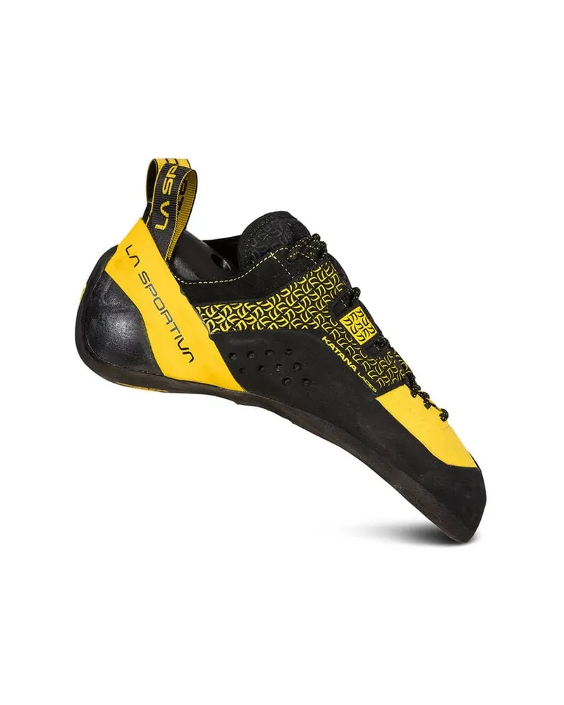 La Sportiva Herren Kletterschuhe KATANA LACES Schwarz