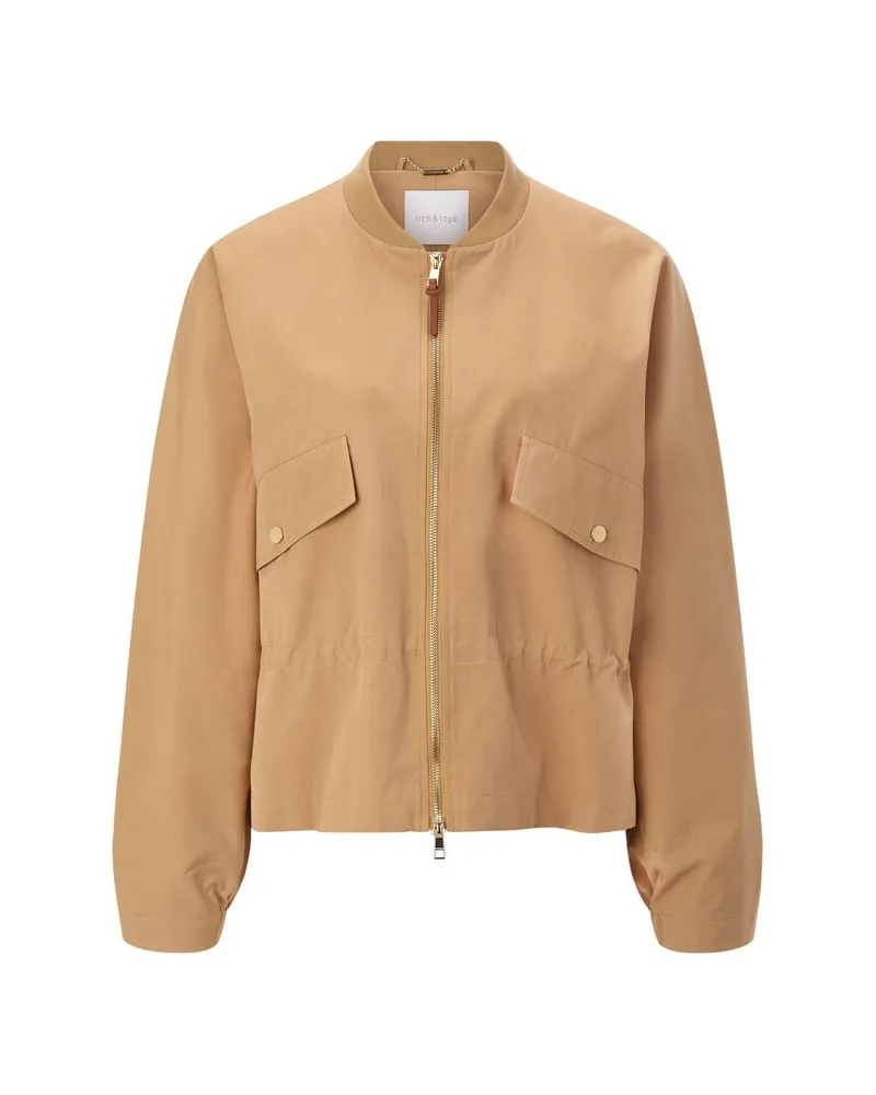 Rich&Royal Damen Blouson WAISTED Camel