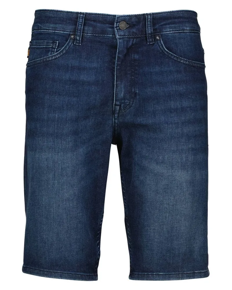 HUGO BOSS Herren Jeansshorts DELAWARE SHORTS BO Slim Fit Marine