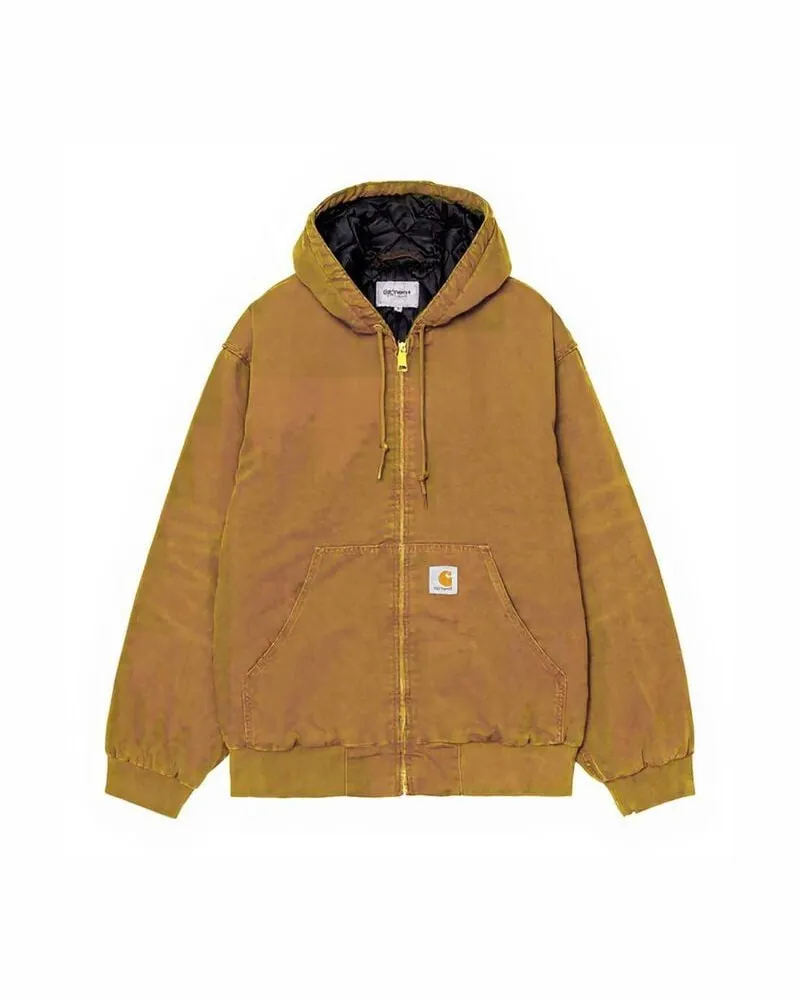 Carhartt WIP Herren Jacke aus Canvas OG ACTIVE Braun
