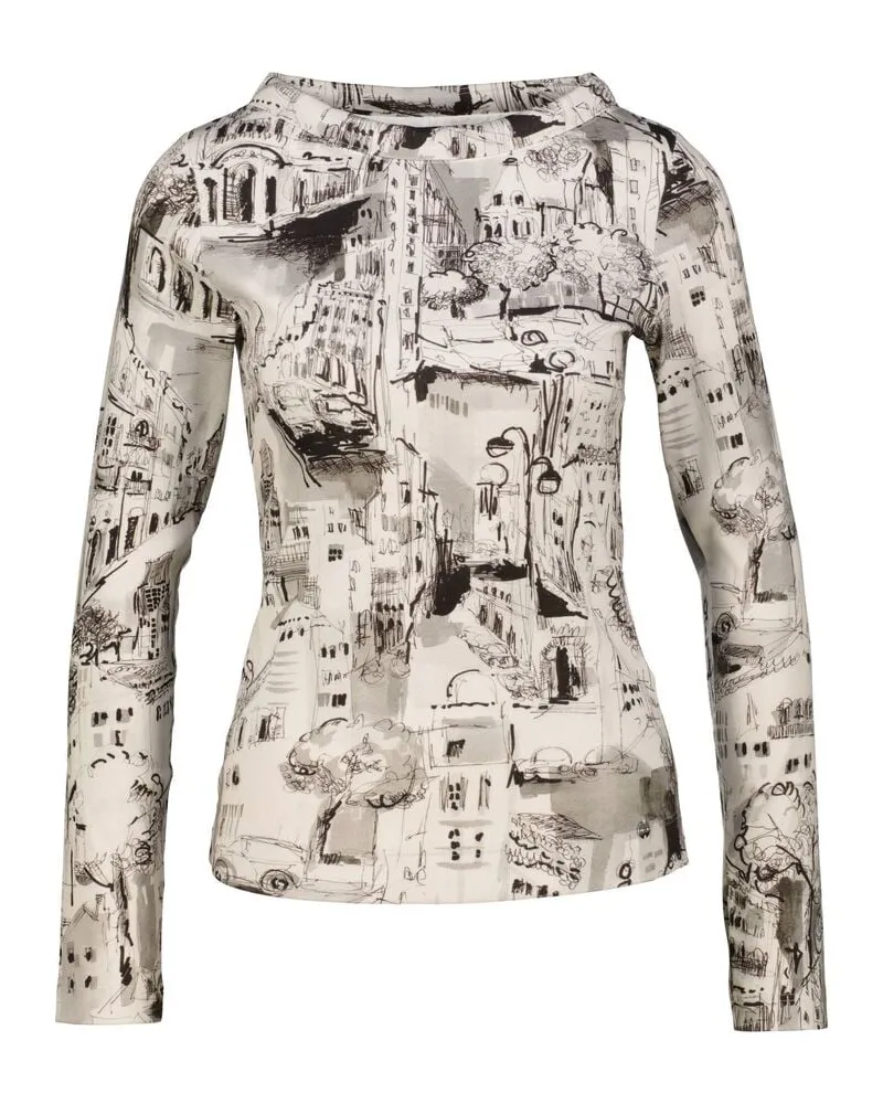 Marc Cain Damen Langarmshirt Sand