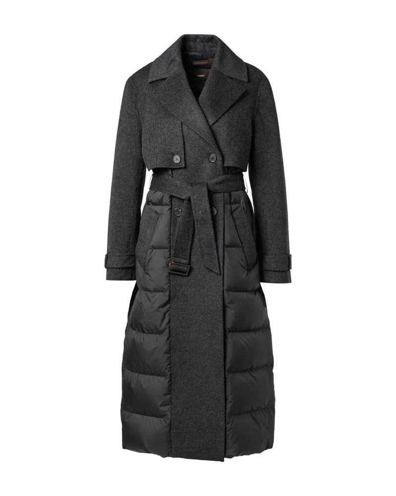 windsor. Damen Trenchcoat mit Daunenwattierung Grau