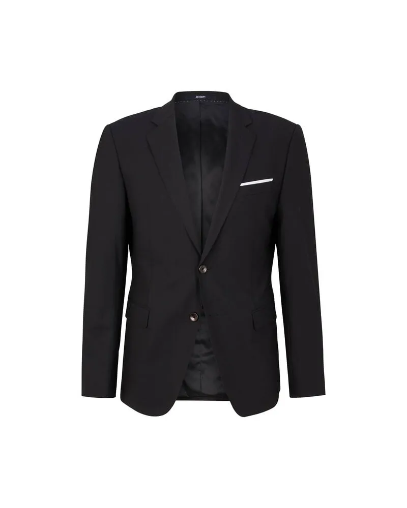 JOOP! Herren Sakko HERBY Slim Fit mit Wolle Schwarz