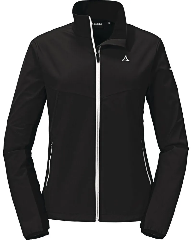 Schöffel Damen Jacke Softshell Rinnen L Schwarz