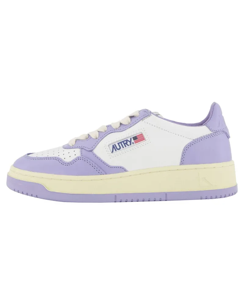 AUTRY Damen Sneaker MEDALIST LOW LEAT/LEAT Grau
