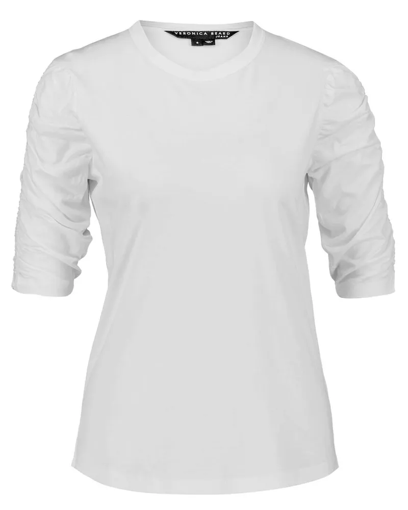 Veronica Beard Damen T-Shirt WALDORF Weiss