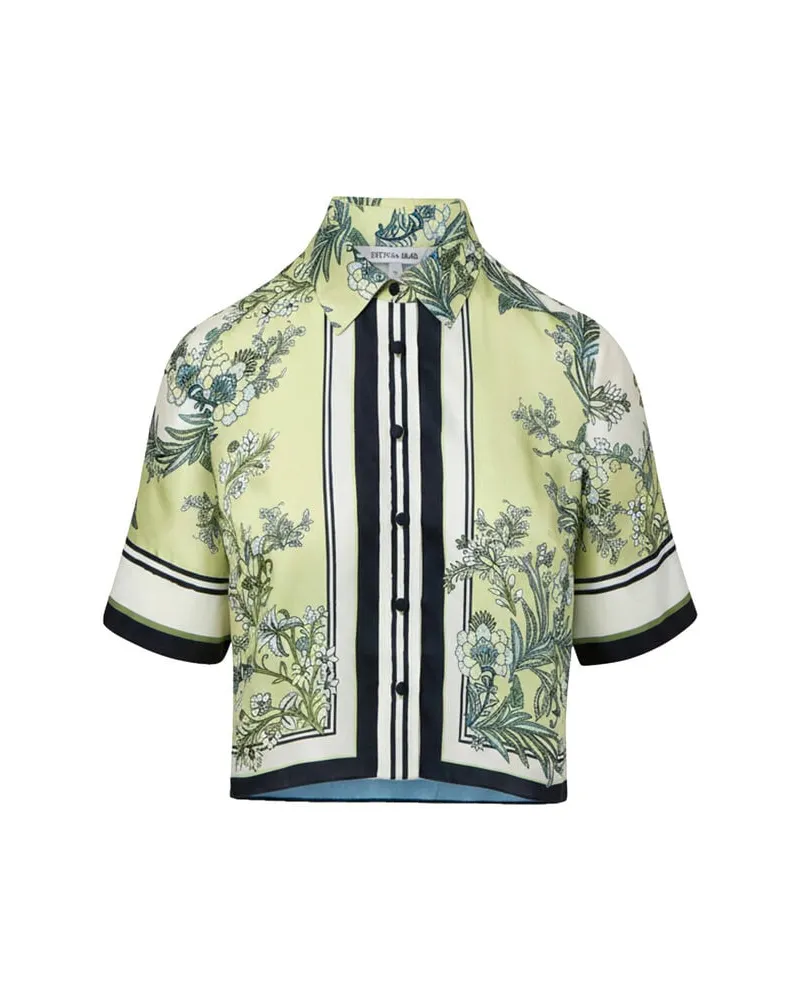 Veronica Beard Damen Bluse CLEAN SPRUCE Pistazie