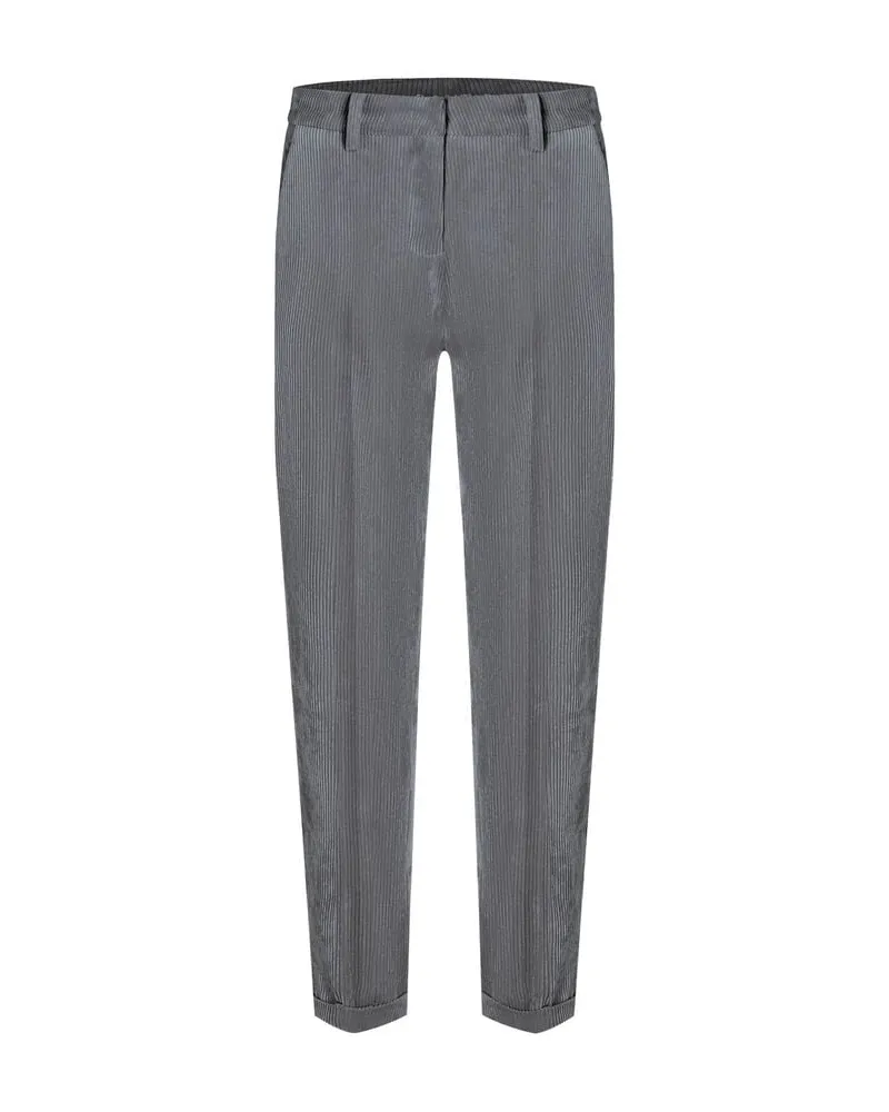 Cambio Damen Cordhose KRYSTAL Anthrazit
