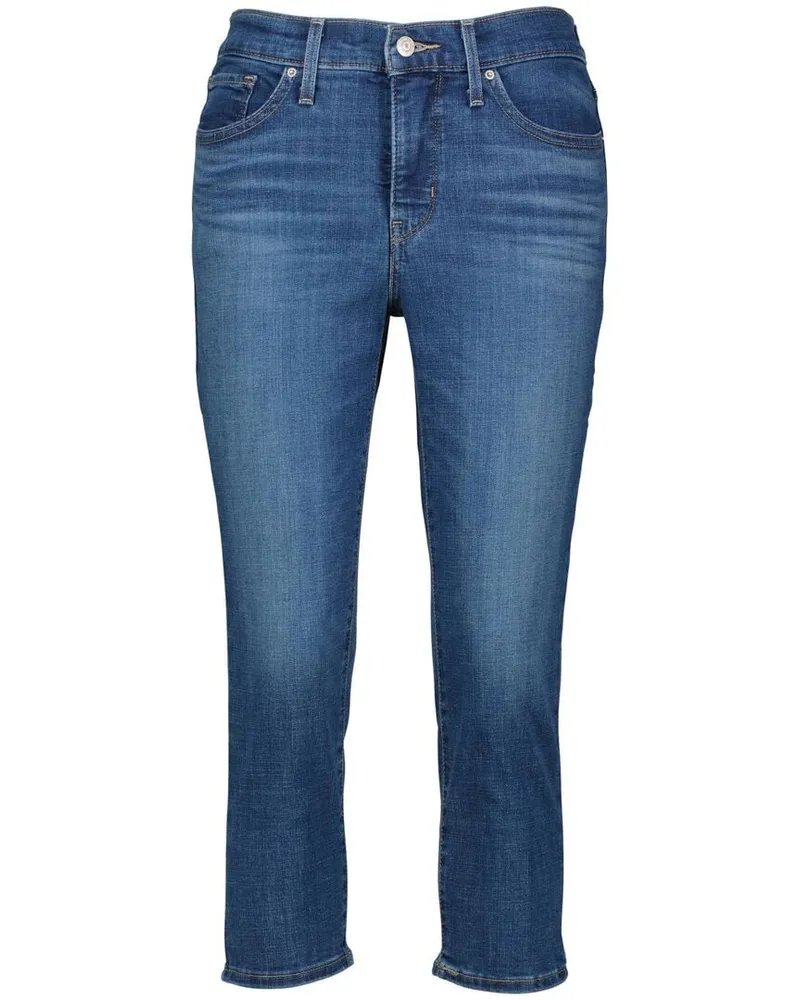 Levi's Damen Jeans 311 SHAPING SKINNY CAPRI Blue