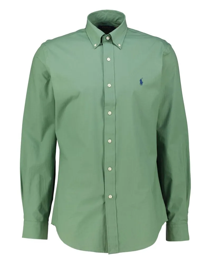 Ralph Lauren Herren Freizeithemd Custom Fit Grün