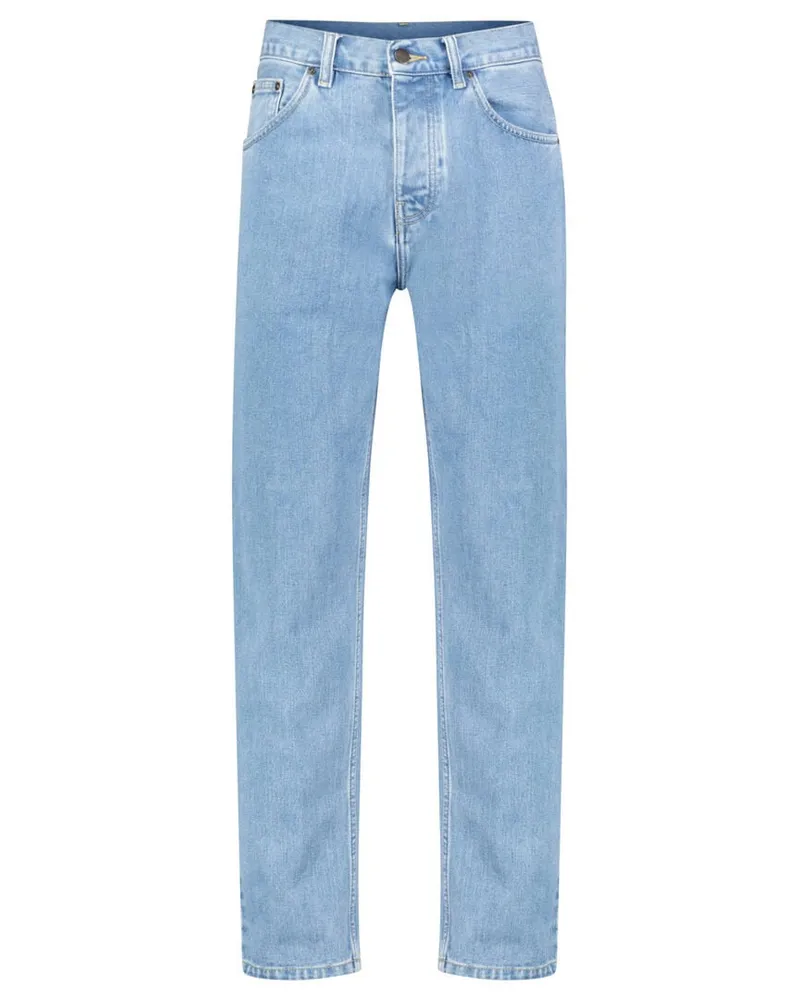 Carhartt WIP Herren Jeans NEWEL PANT Relaxed Tapered Fit Blue