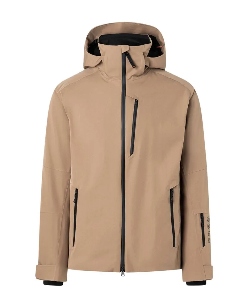 Bogner Fire & Ice Herren Skijacke mit Kapuze EASON Haselnuß