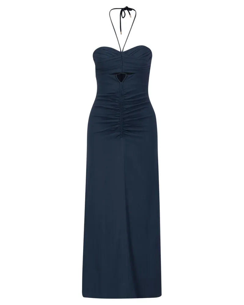 Self-Portrait Damen Stretchkleid Grau