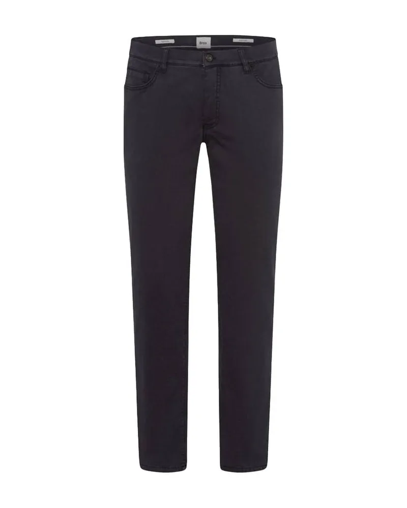 Brax Herren Chinohose aus Baumwoll-Mix STYLE CADIZ TT Straight Fit Marine