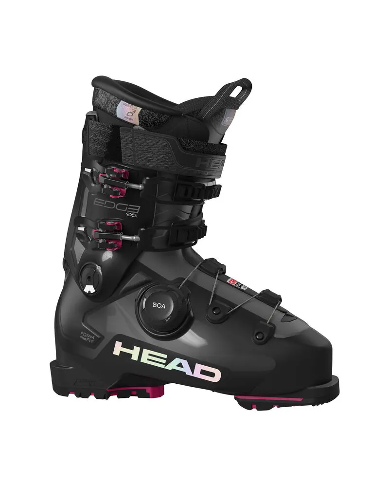Head Damen Skistiefel EDGE 95 W HV GW BOA Schwarz