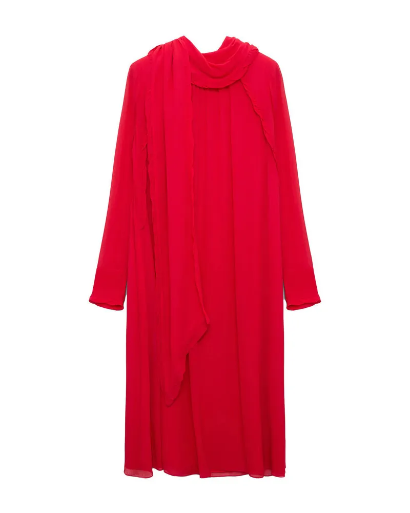 Dorothee Schumacher Damen Kleid SHEER TWIST Rot