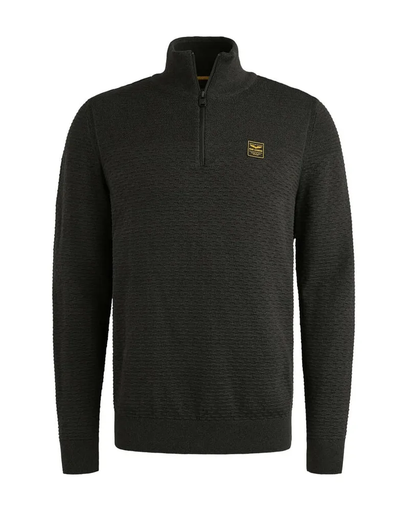 PME Legend Herren Pullover aus Baumwolle Schwarz