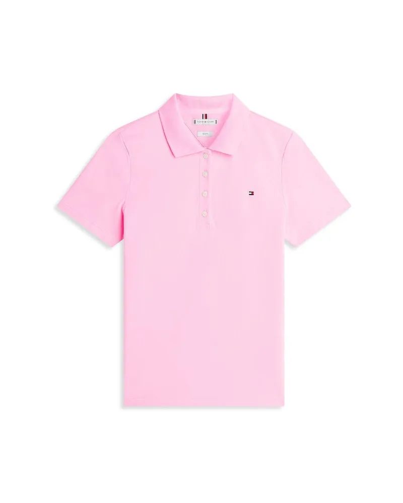 Tommy Hilfiger Damen Poloshirt 1985 Slim Fit Rose