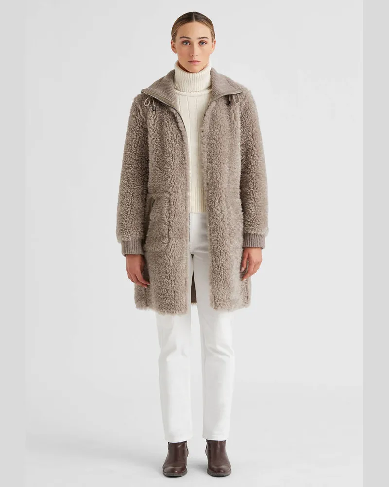Milestone Damen Wendejacke MSWENDY Grau