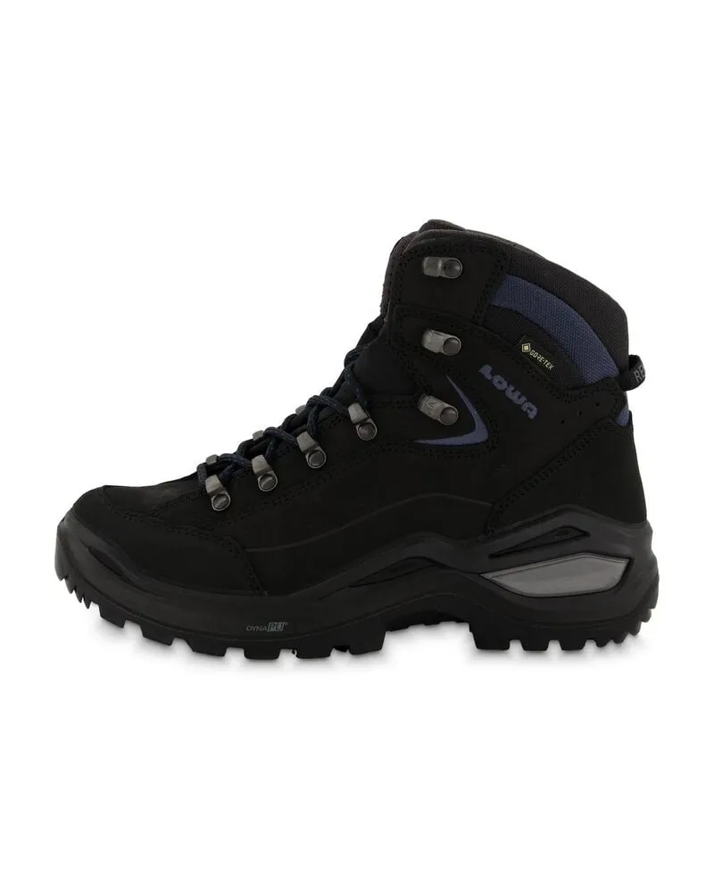 Lowa Damen Wanderschuhe RENEGADE EVO GORETEX MID Schwarz