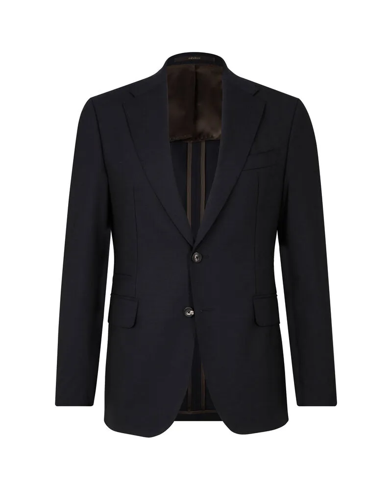 windsor. Herren Sakko SONO aus Schurwoll-Mix Marine