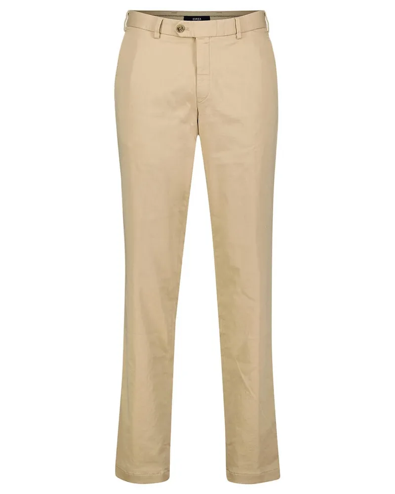 Hiltl Herren Chinohose STYLE TOURIST 2.0 Slim Fit Beige