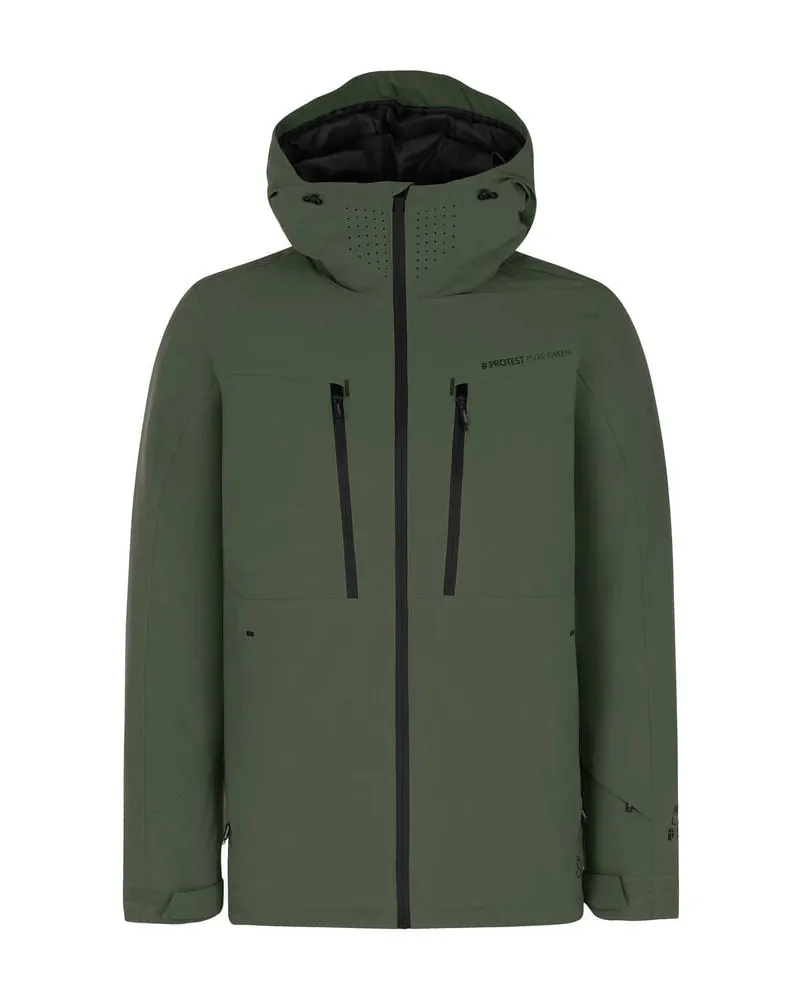Protest Herren Skijacke / Snowboardjacke PRTTIMOTHY SNOWJACKET Grün