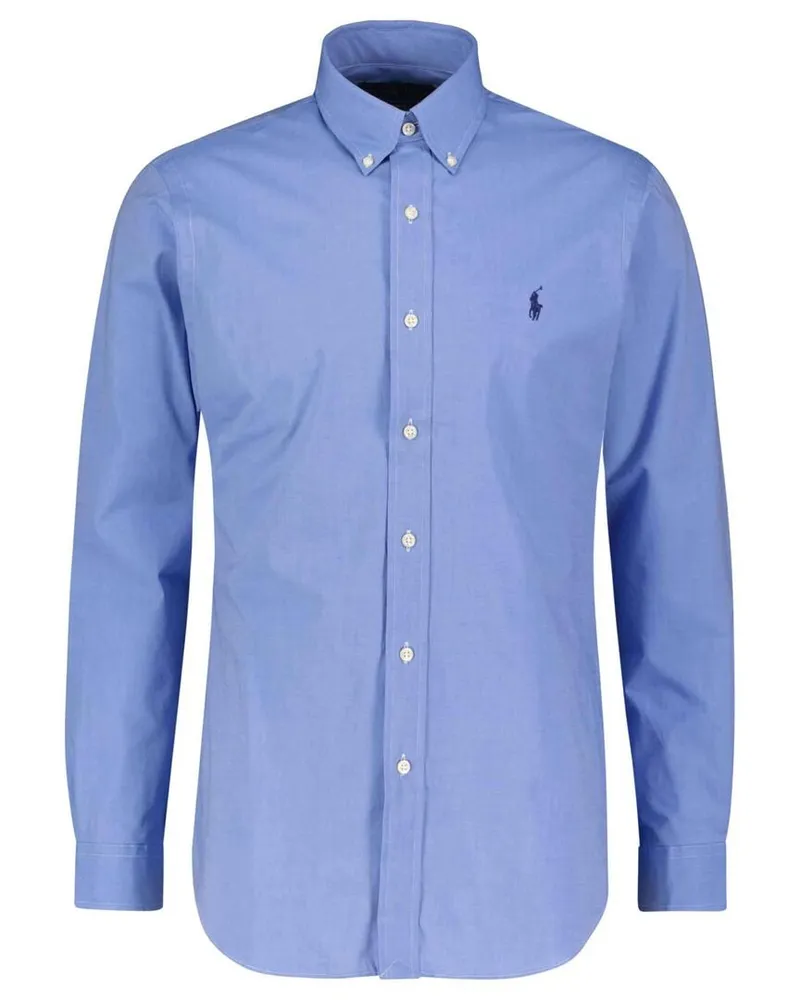 Ralph Lauren Herren Freizeithemd Langarm Bleu