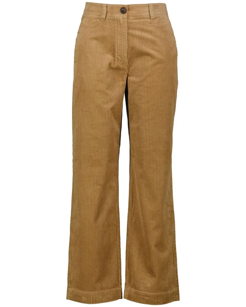 Marc O'Polo Damen Cordhose aus Baumwolle Sand