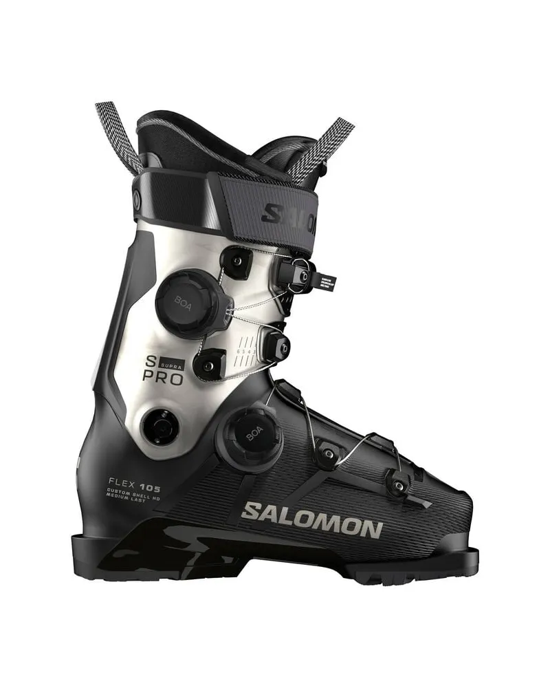 Salomon Damen Skischuhe S/PRO SUPRA DUAL BOA 105 W GW Schwarz