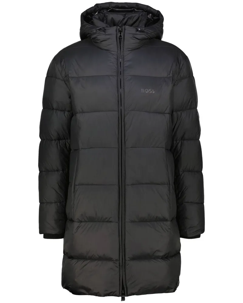 HUGO BOSS Herren Steppjacke CIKER Schwarz