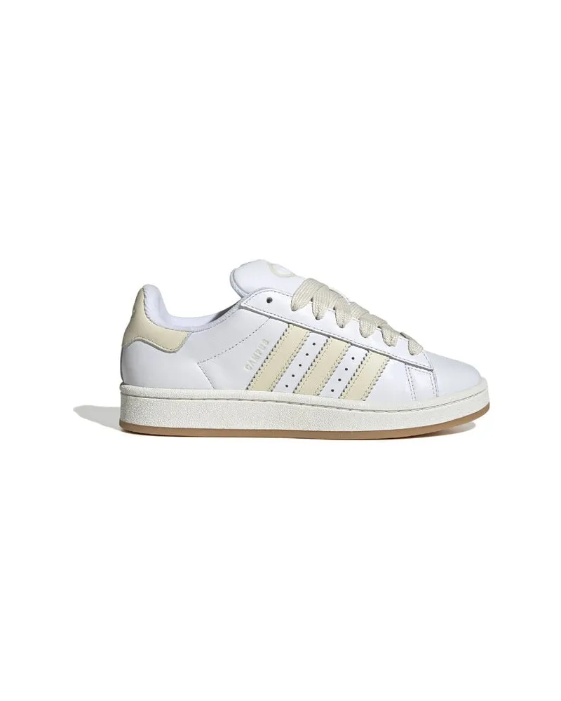 adidas Damen Sneaker mit Leder CAMPUS 00S Weiss