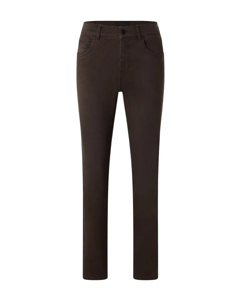 ANGELS  Damen Jeans CICI Slim Fit Braun