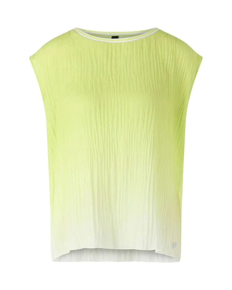 Marc Cain Damen Blusenshirt in Knitteroptik Gelb
