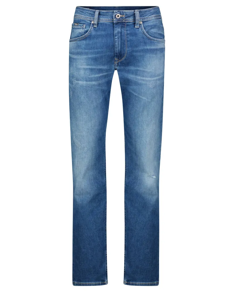 Pepe Jeans Herren Jeans Regular Straight Fit Blue